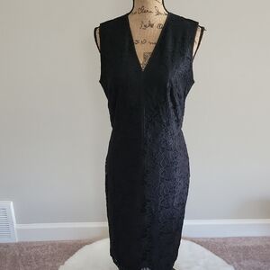 Elegant Black Sleeveless Dress